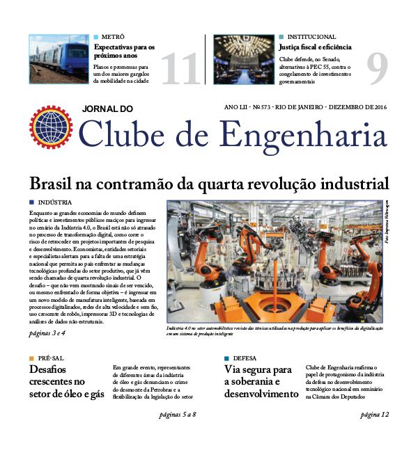 Jornal do Clube de Engenharia 573 (Dezembro de 2016)