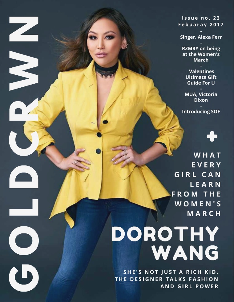 Gold Crwn Magazine ISSUE // DOROTHY WANG