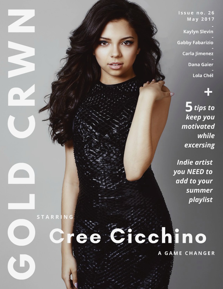 Gold Crwn Magazine ISSUE 26 // CREE CICCHINO