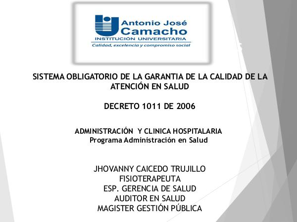 Decreto 1011 de 2016 - 1
