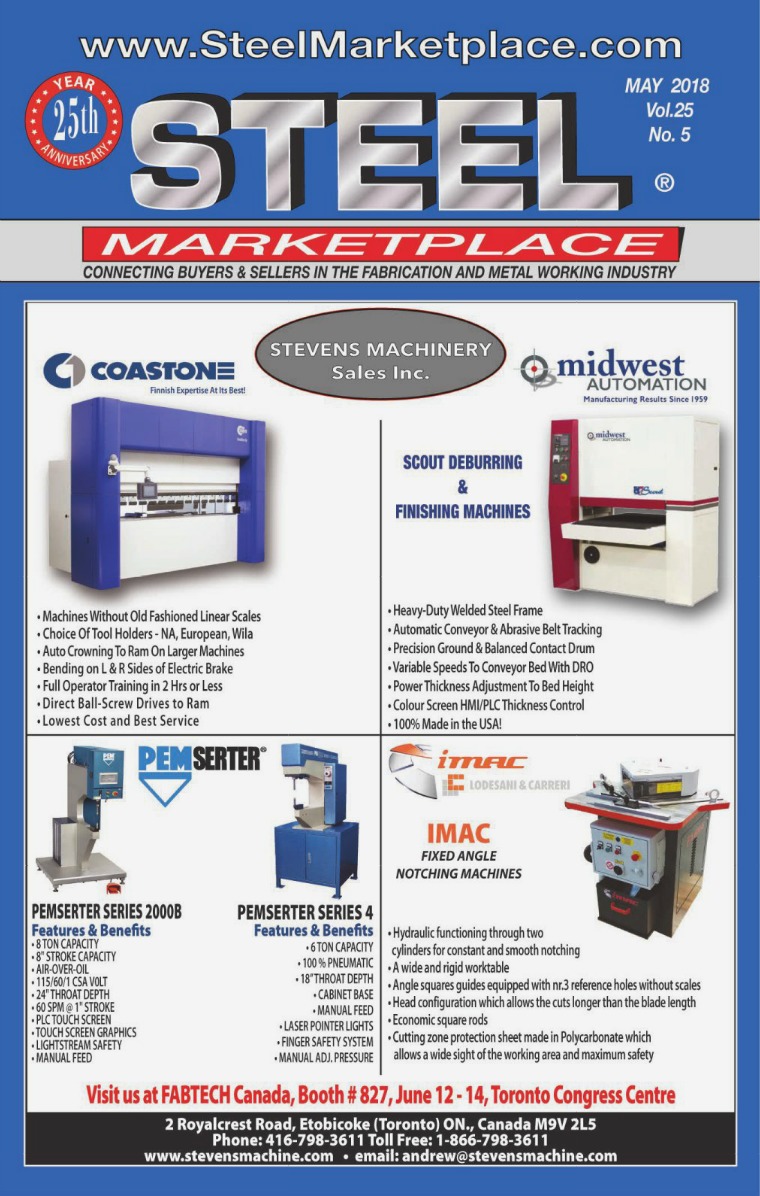 STEEL MARKETPLACE MAY 2018
