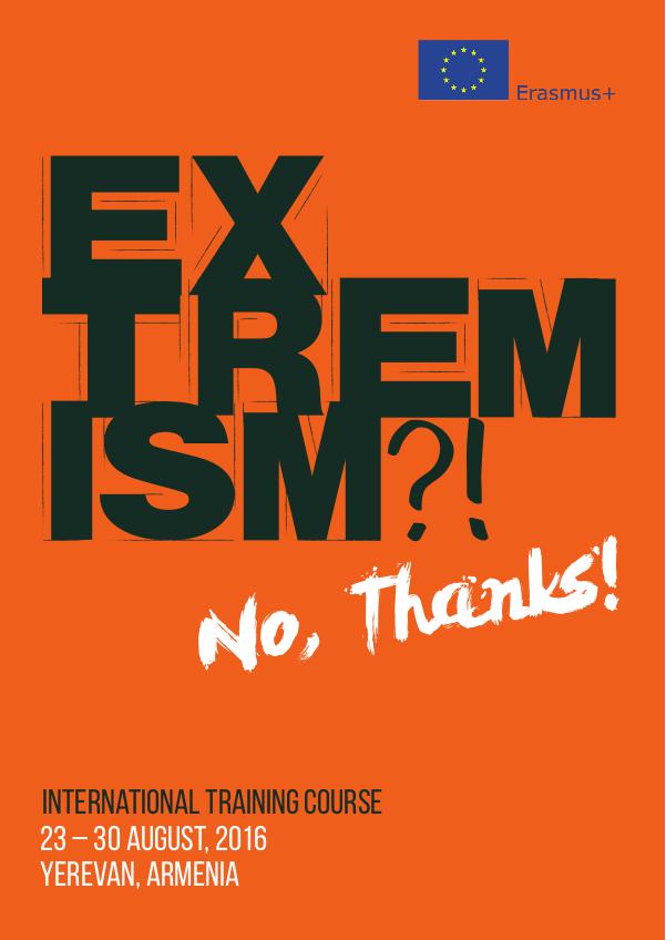 Info-pack "Extremism? No, thanks"