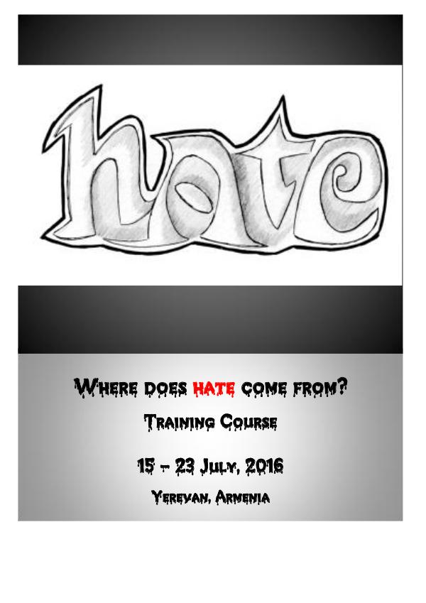 Info-Pack "Where Does Hate Come From?"