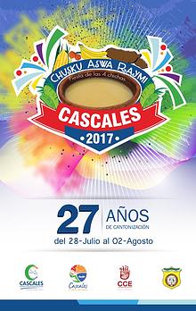 PROGRAMA DE FESTIVIDADES CANTÓN CASCALES 2017