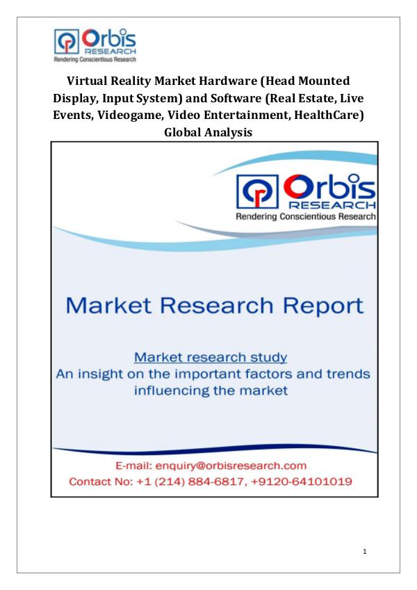 Industry Analysis Virtual Reality Market Growth Drivers Globally