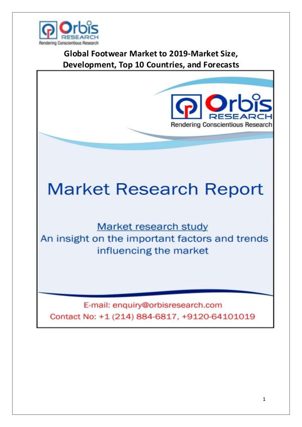 Industry Analysis Global Footwear Market 2015-2019