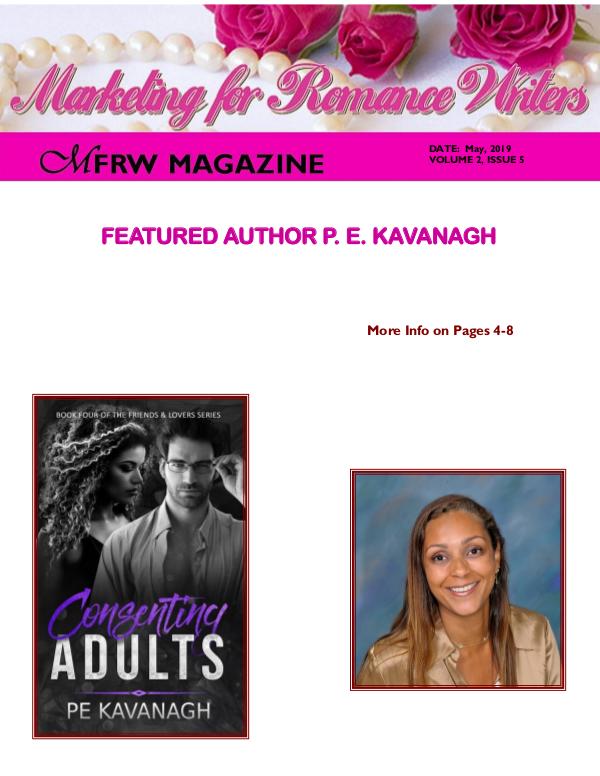 Marketing for Romance Writers Magazine May, 2019 Volume # 2, Issue # 5
