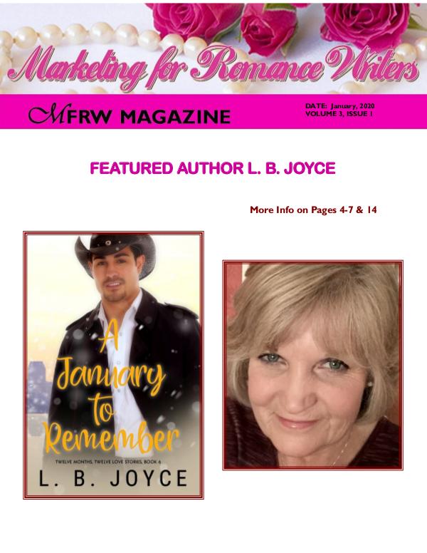 Marketing for Romance Writers Magazine January, 2020 Volume # 3, Issue #1