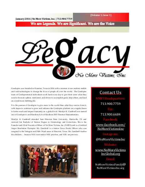 Legacy January 2016