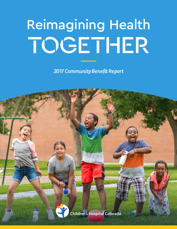 2017 Community Benefit Report CHAI_160088756_2018-11_2017 Community Benefit Repo