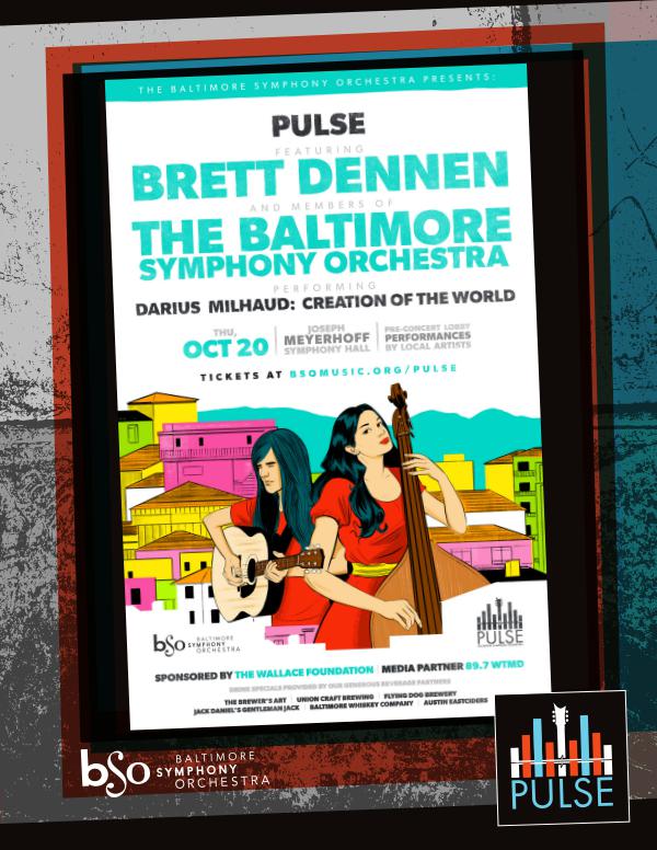 Brett Dennen with the Baltimore Symphony Orchestra