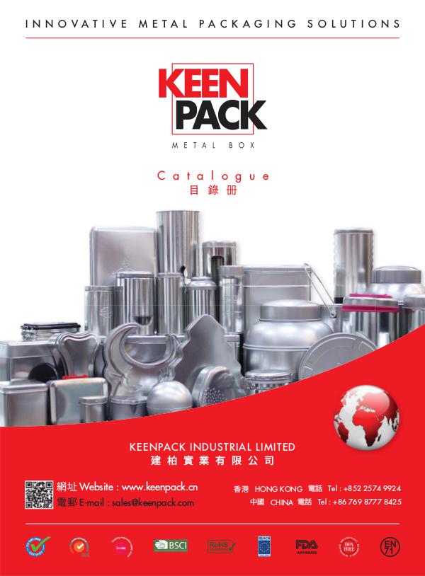 Keenpack Metal Boxes Catalogue July 2016 August 2017