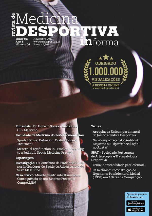 Revista de Medicina Desportiva Informa Novembro 2017