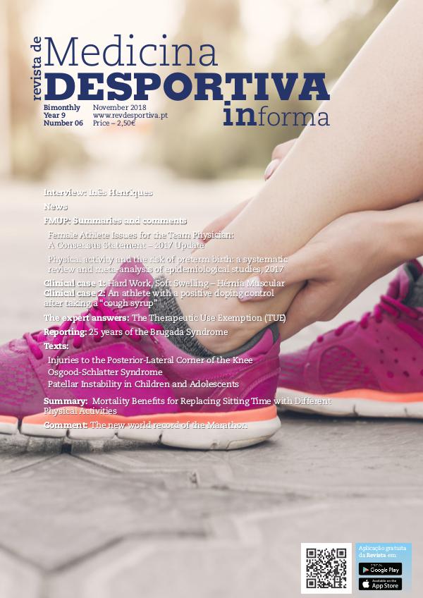 Revista de Medicina Desportiva (English) November 2018