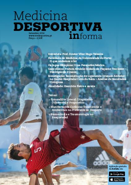 Revista de Medicina Desportiva Informa Setembro 2016