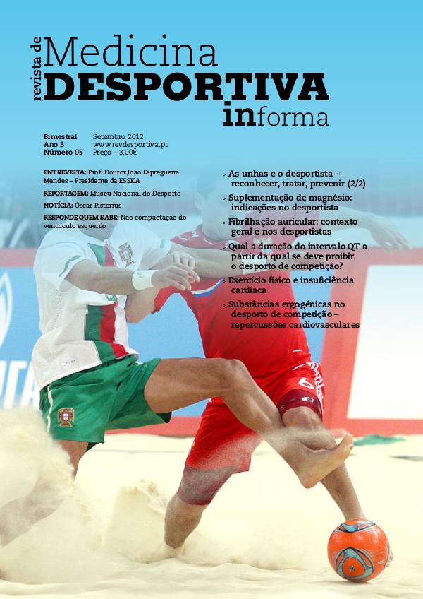 Revista de Medicina Desportiva Informa Setembro 2012