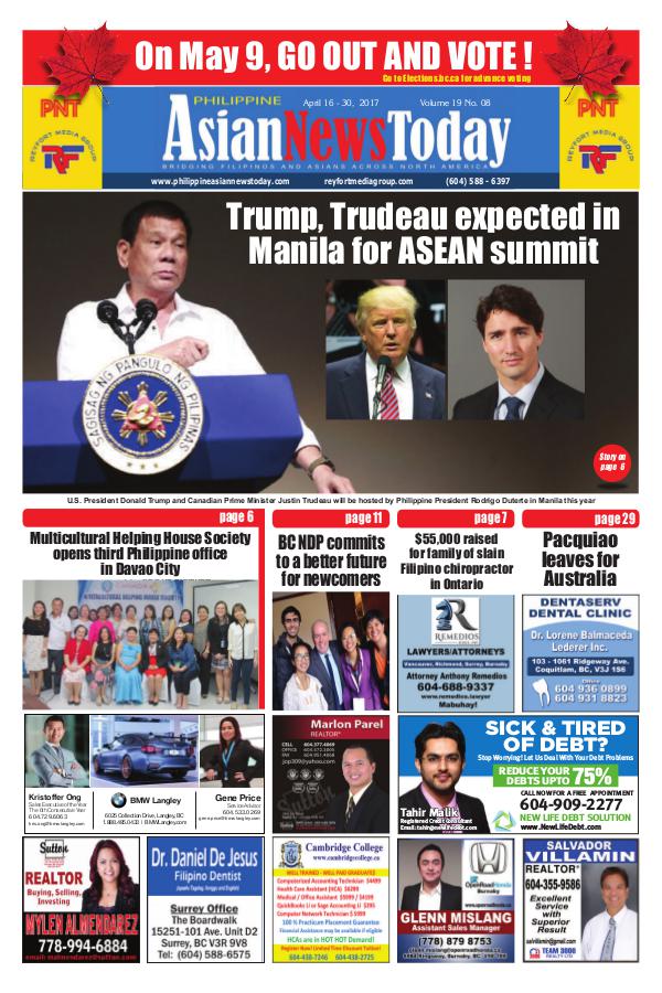Philippine Asian News Today Vol 19 No8