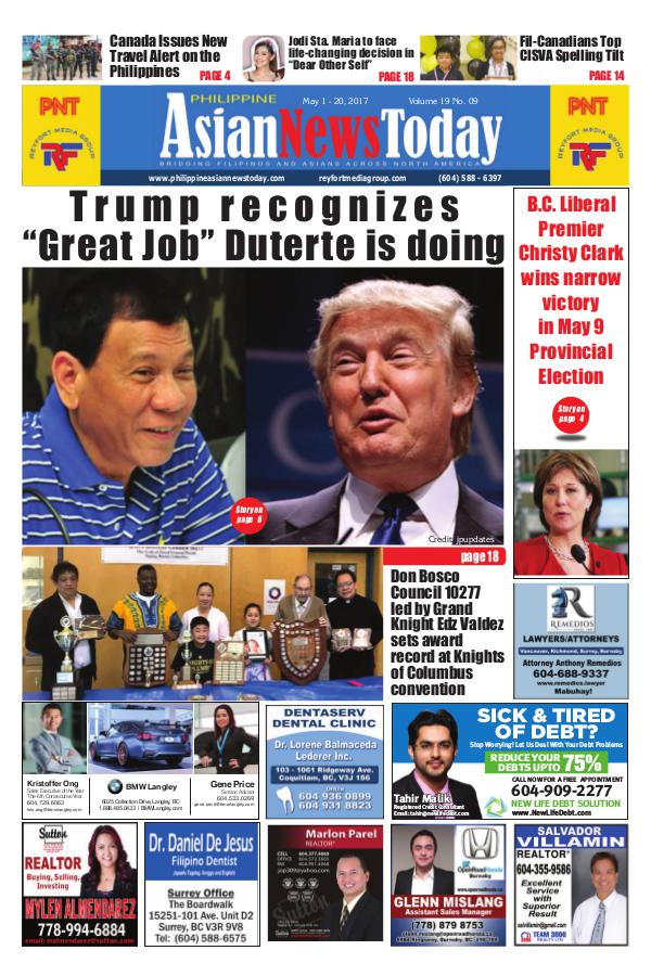 Philippine Asian News Today Vol 19 No 9