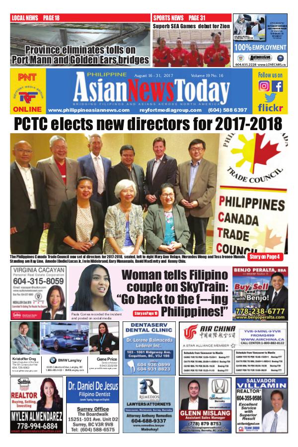Philippine Asian News Today Vol 19 No 16