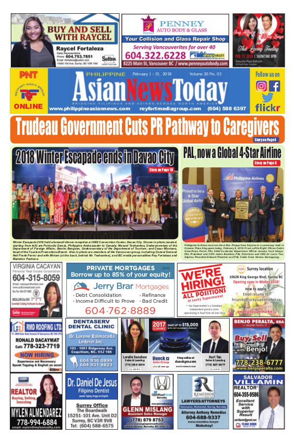 Philippine Asian News Today Vol 20 No 03