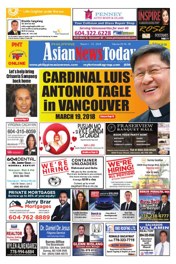 Philippine Asian News Today Vol 20 No 5