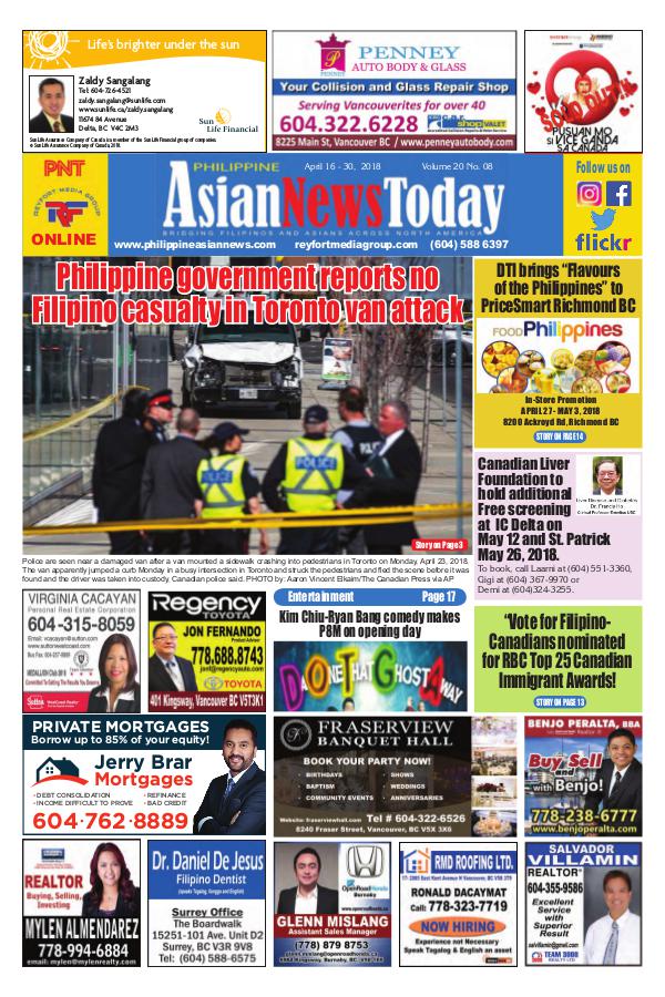 Philippine Asian News Today Vol 20 No 08