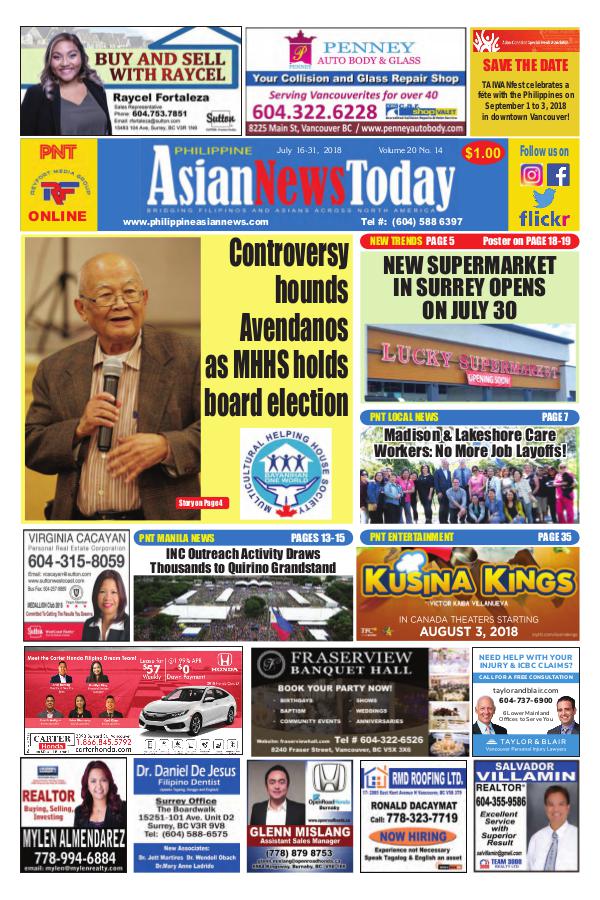 Philippine Asian News Today Vol 20 No 14
