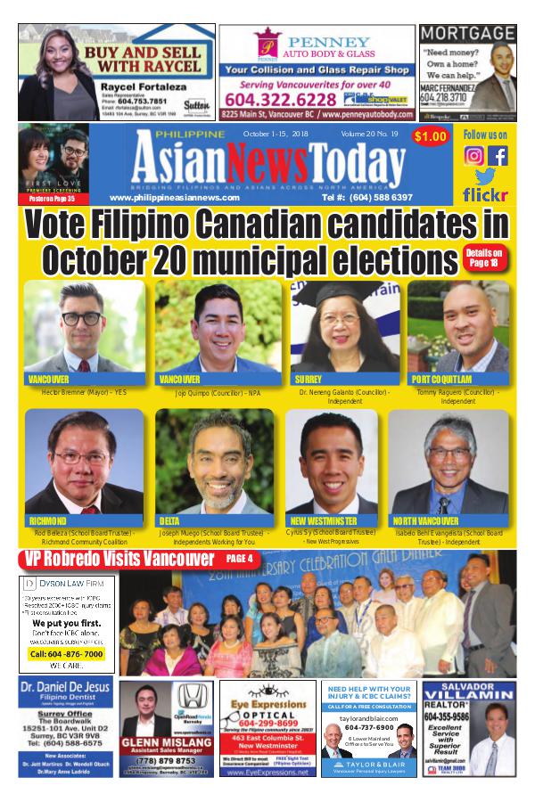 Philippine Asian News Today Vol 20 no 19