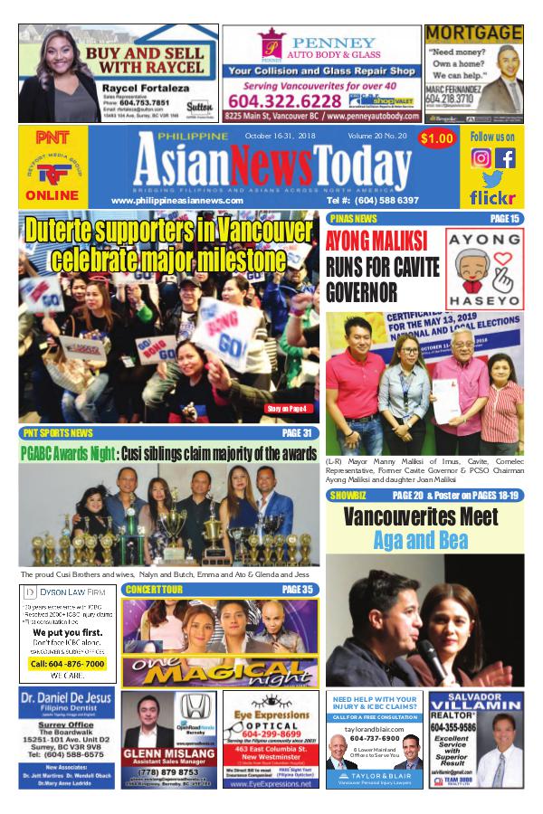 Philippine Asian News Today Vol 20 No 20