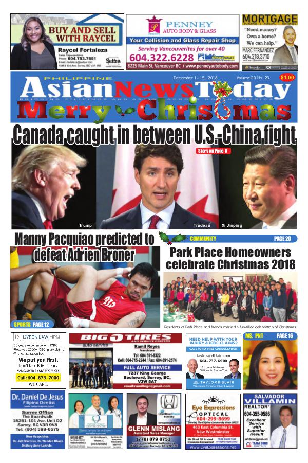 Philippine Asian News Today Vol 20 No 23 Joomag Newsstand