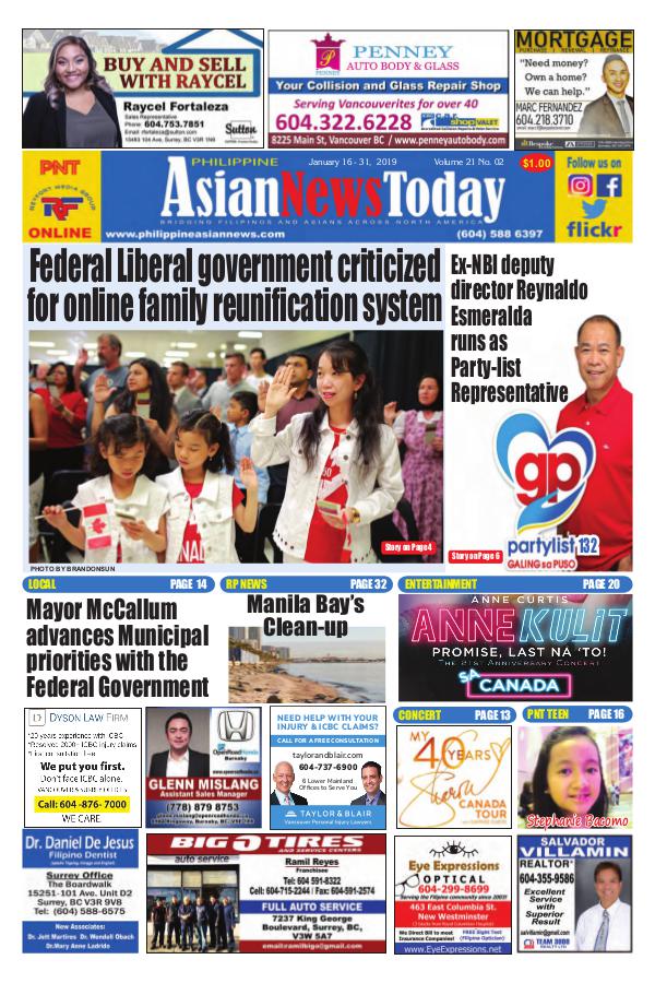 Philippine Asian News Today Vol 21 No 2