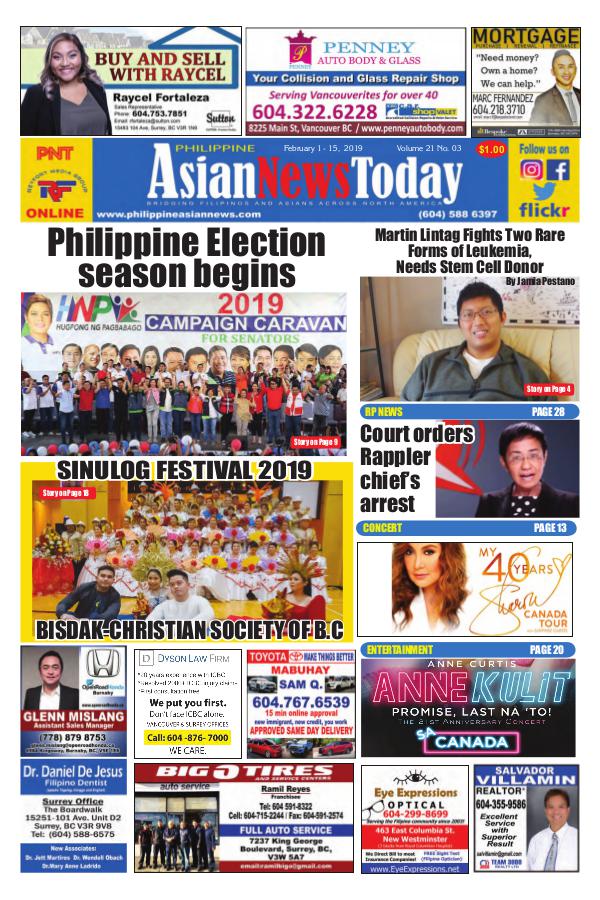 Philippine Asian News Today Vol 21 No 3