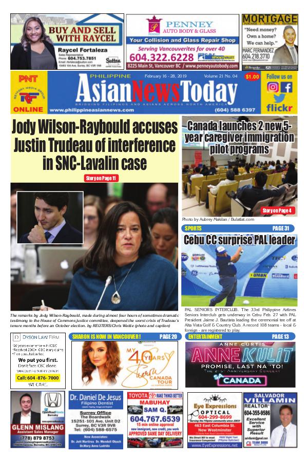 Philippine Asian News Today Vol 21  No 4
