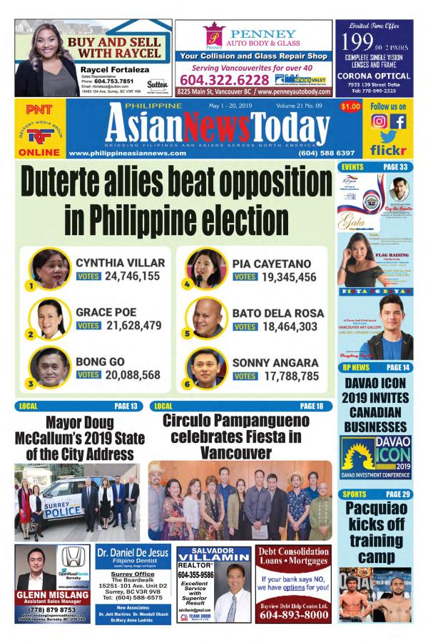 Philippine Asian News Today Vol 21 No 9