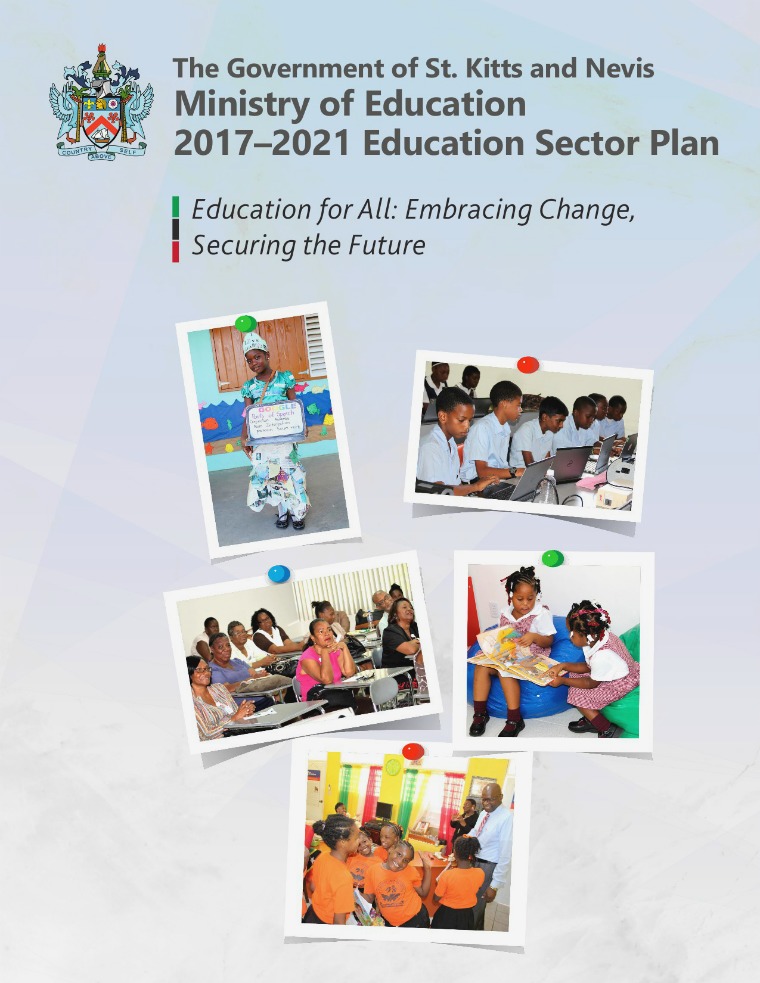 Education Sector Plan: Education for All:  Embracing Change, Securing Finale