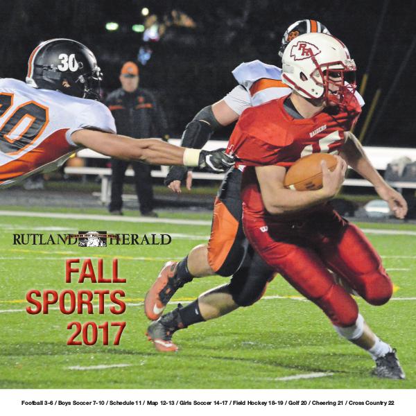Rutland Herald Sports Guide Fall 2017