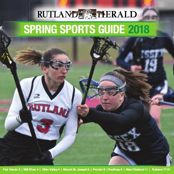 Rutland Herald Sports Guide Spring 2018