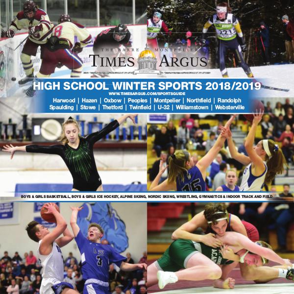 Times Argus Sports Guide Winter 2018/2019