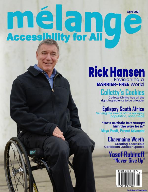 Mélange Accessibility for All Magazine April 2021