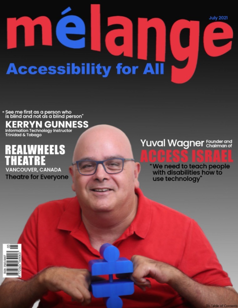 Mélange Accessibility for All Magazine July 2021