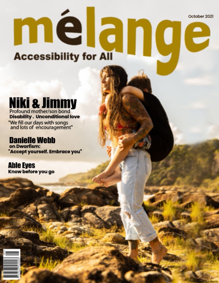 Mélange Accessibility for All Magazine October 2021