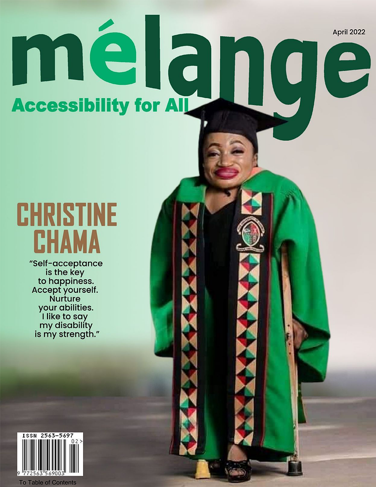 Mélange Accessibility for All Magazine April 2022