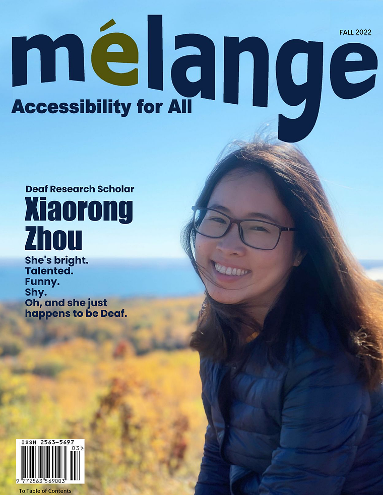 Mélange Accessibility for All Magazine October 2022
