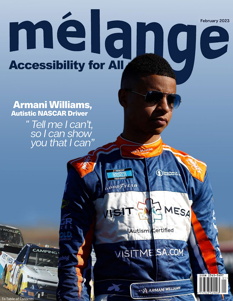 Mélange Accessibility for All Magazine February 2023