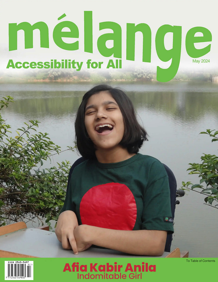 Mélange Accessibility for All Magazine May 2024