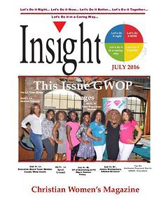 Insight Christian Women's Magazine July 2016