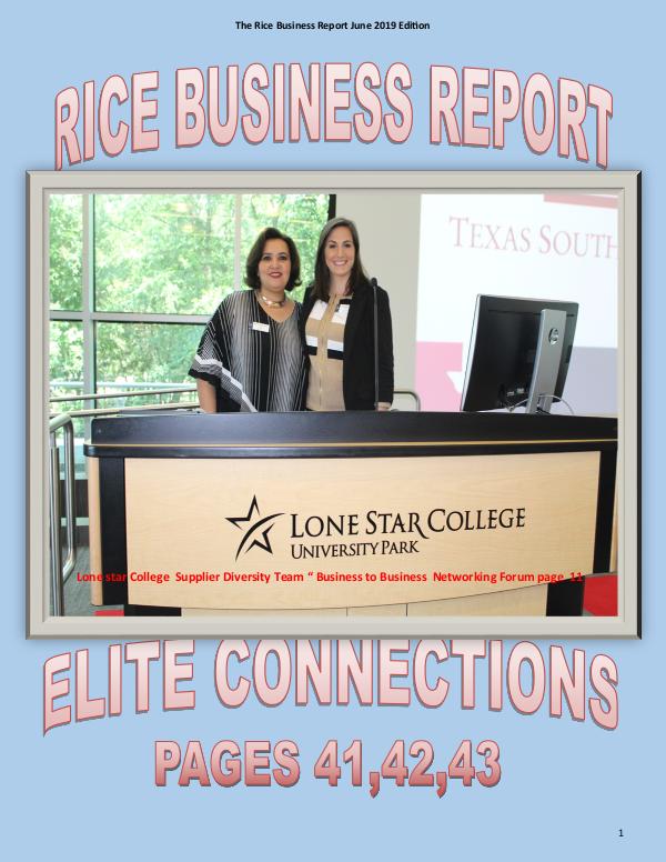 Rice Business Report June 2019 xxzxzx Rice Busines Report June 2019 Edition3xxxxxx