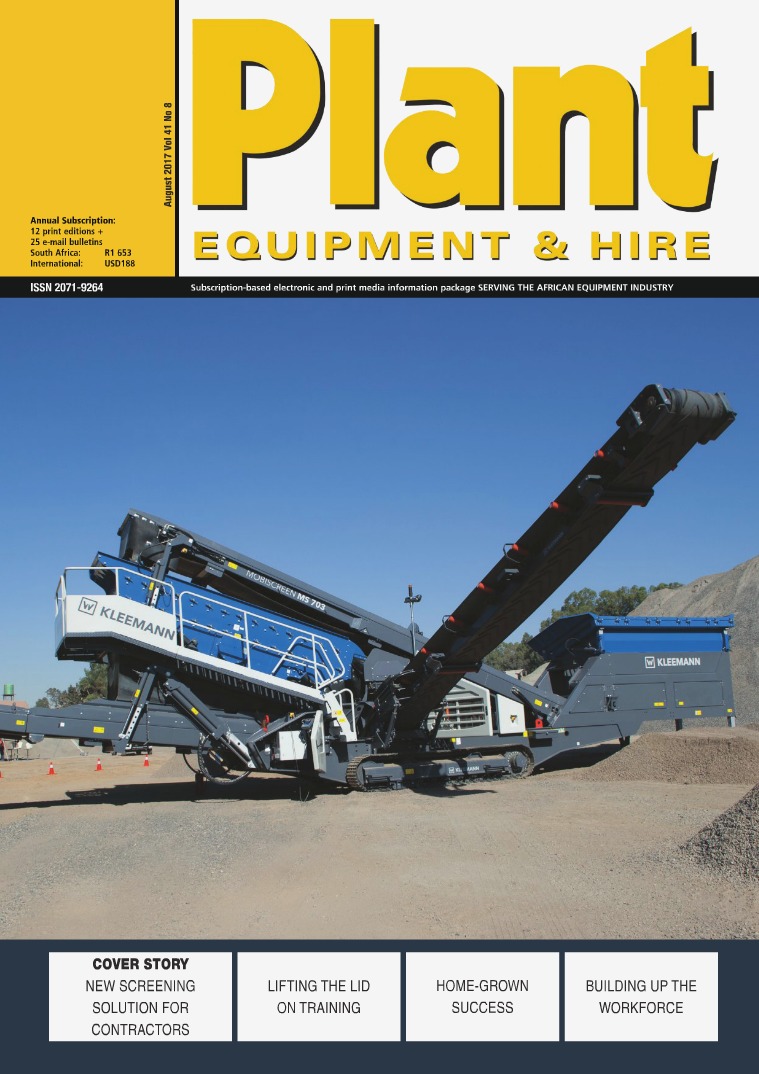 Plant Equipment and Hire August 2017