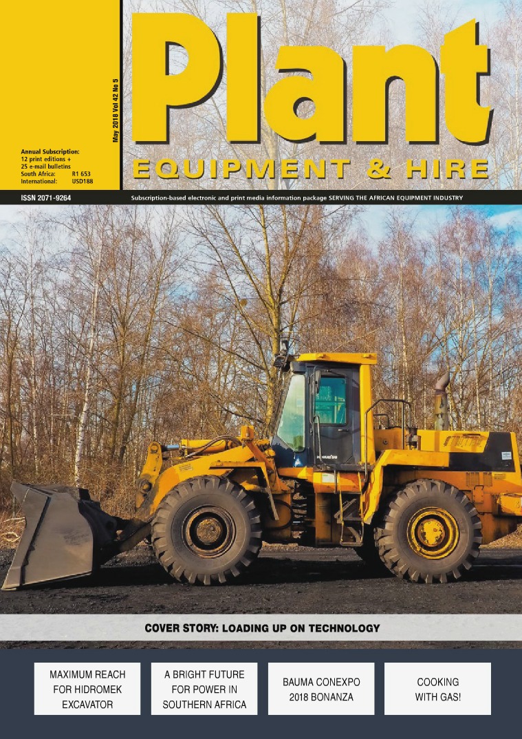 Plant Equipment and Hire May 2018