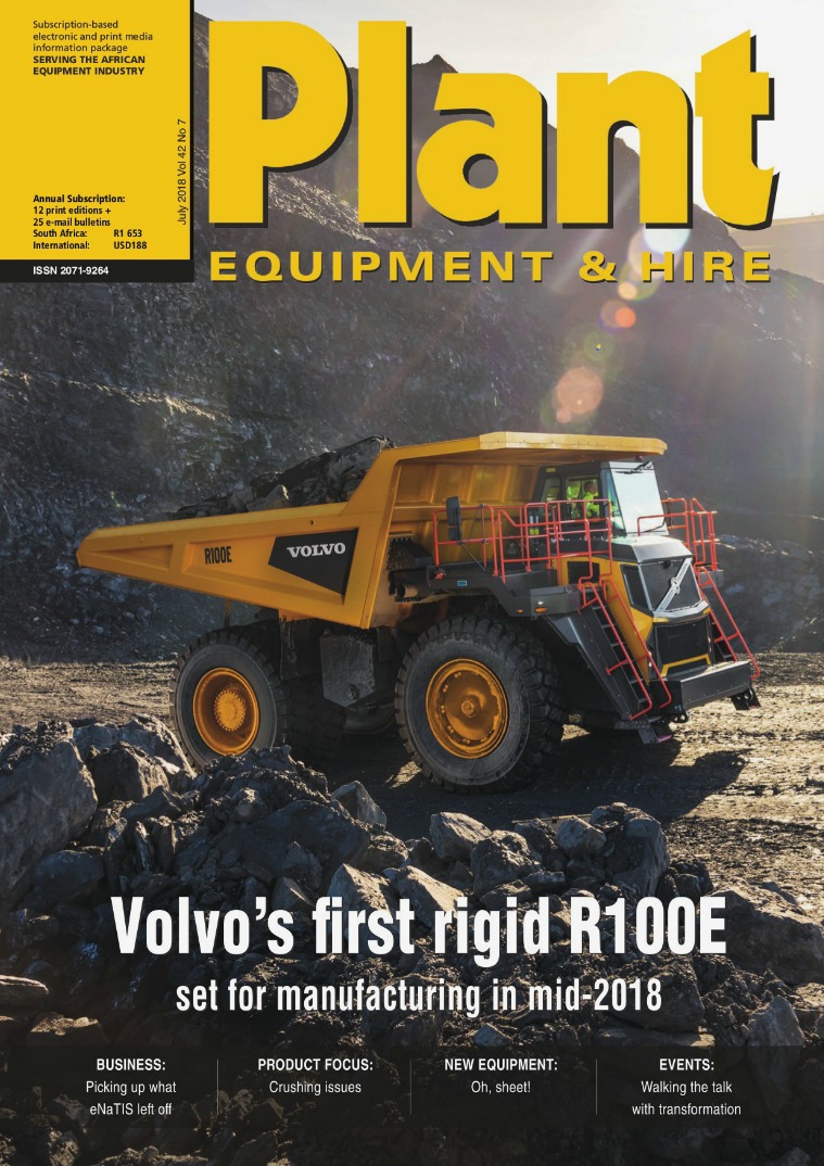 Plant Equipment and Hire July 2018